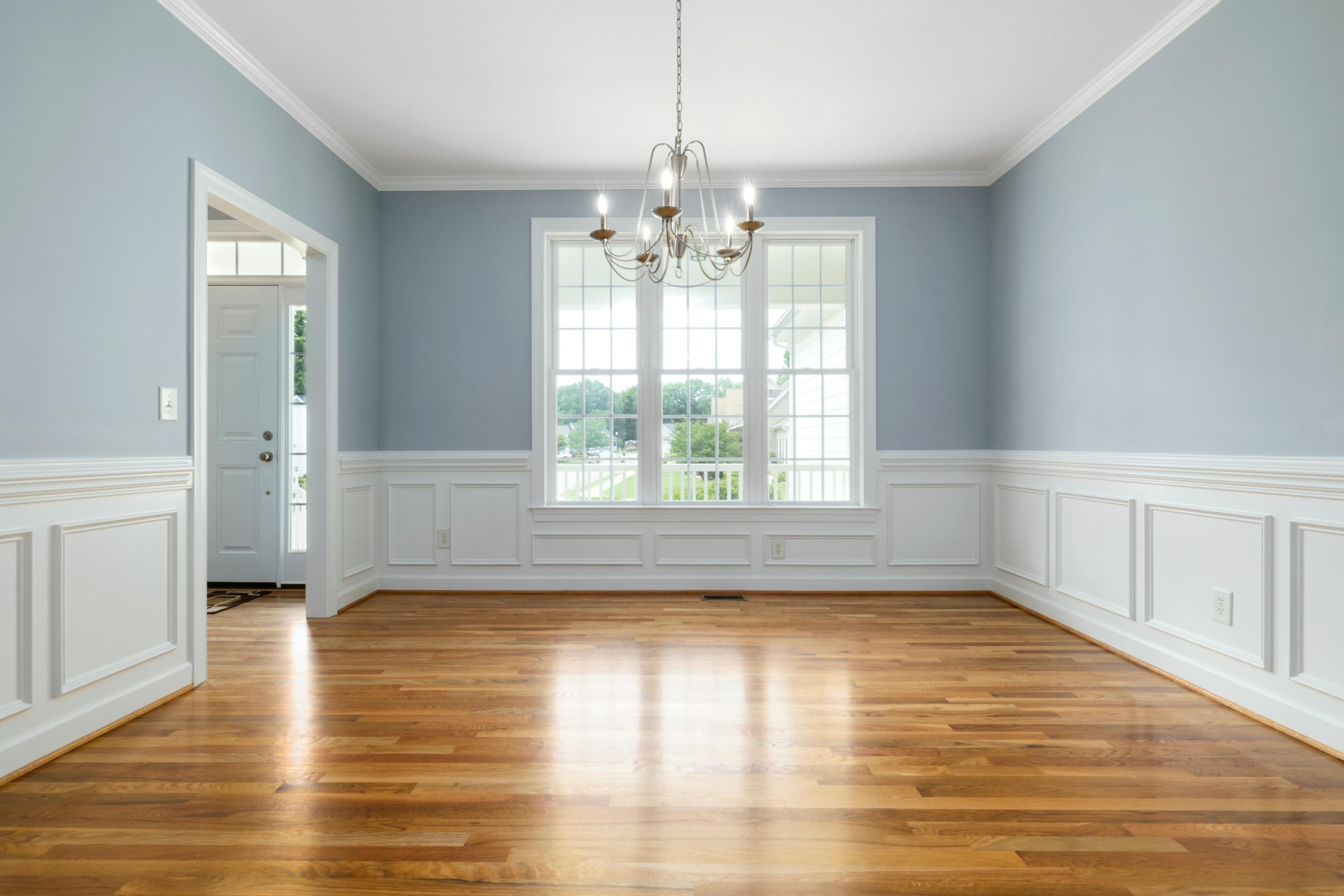 Dining room before staging